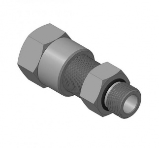 КВМ-15/12-Н Кабельный ввод с одинарным уплотнением для монтажа кабеля в металлорукаве (нерж.)