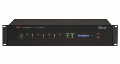 DAC-288 Сетевой аудиоконтроллер технология Dante, 8 аудиовходов, 8 аудиовыходов