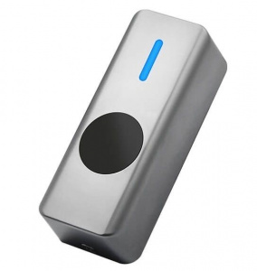 TS-NoTouch IP68 Кнопка выхода накладная, цинковый сплав серебристого цвета