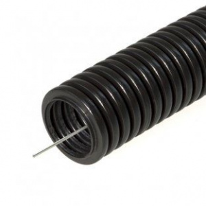 Труба гофрированная ПНД 40 ЛЕГКАЯ 350 Н безгалогенная (HF) стойкая к ультрафиолету, с зондом (15м/уп) 161560