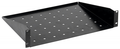 Полка консольная L=350мм 2U черная RS05-350P-R  ITK