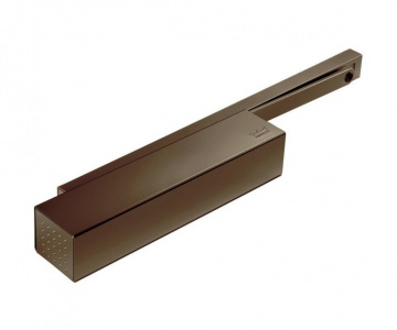 TS-93 B BC+DC EN 2/5 Доводчик для дверей до 100 кг без скользящего канала (коричневый)